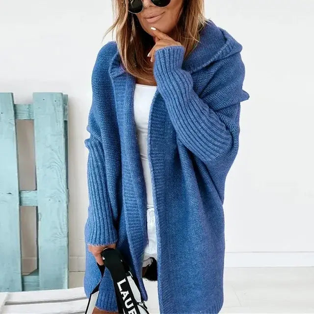 Oversized Cardigan Coat Sleeve