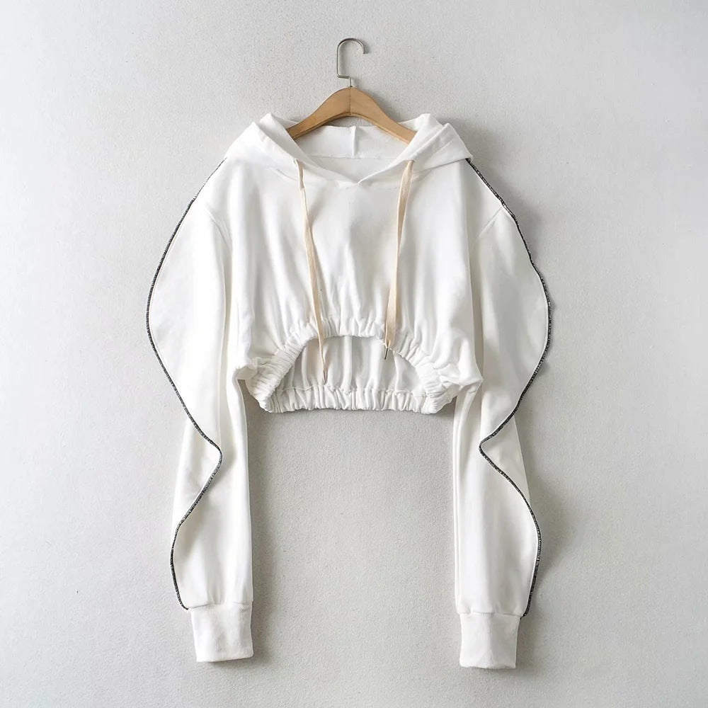 Hooded Pullover Drawstring Hoodie Sweatshirt