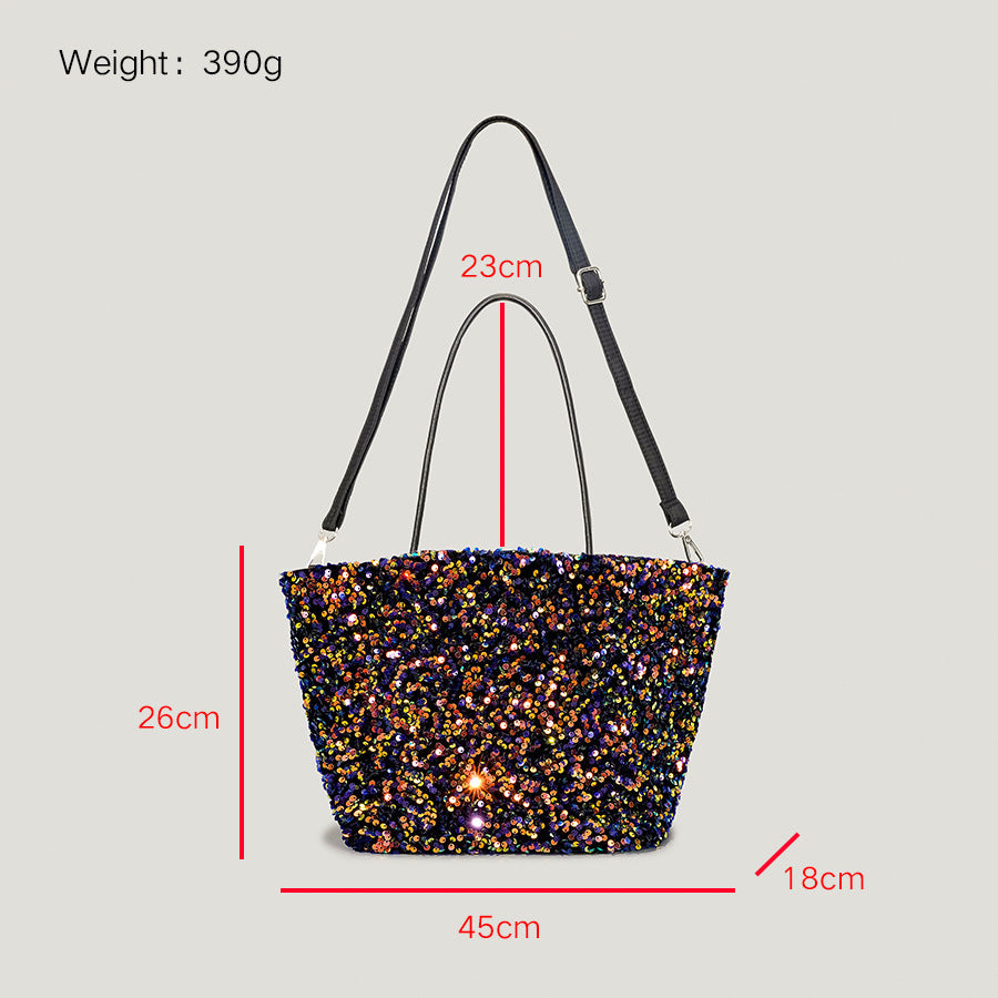 Women's Bling Sequin Tote Bag