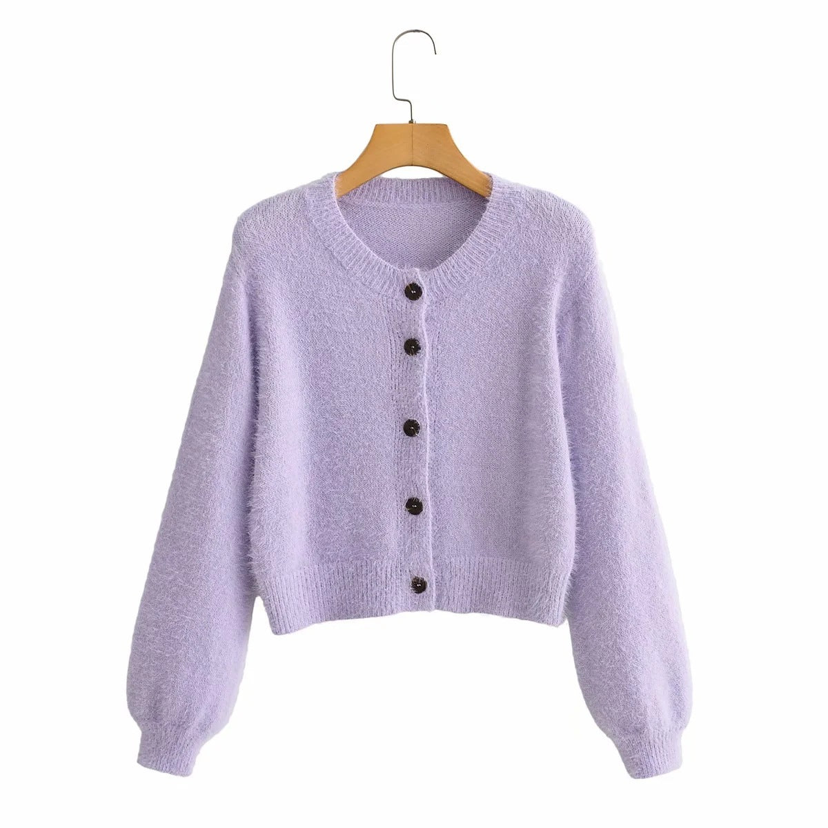 Women's Knitted Sweater, Coat & Skirt Three-Piece Suit