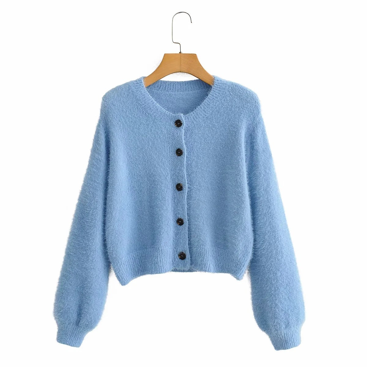 Women's Knitted Sweater, Coat & Skirt Three-Piece Suit