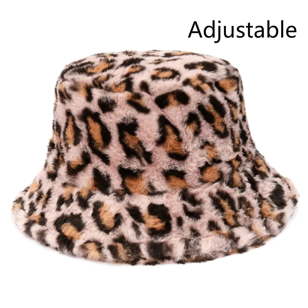 Winter Fluffy Bucket Hats