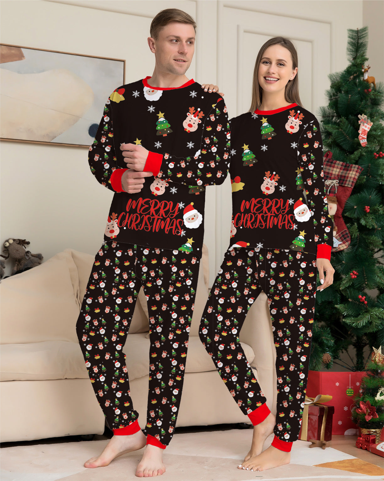 Family Christmas Matching Pajama Set – Cozy Festive Sleepwear for the Whole Family