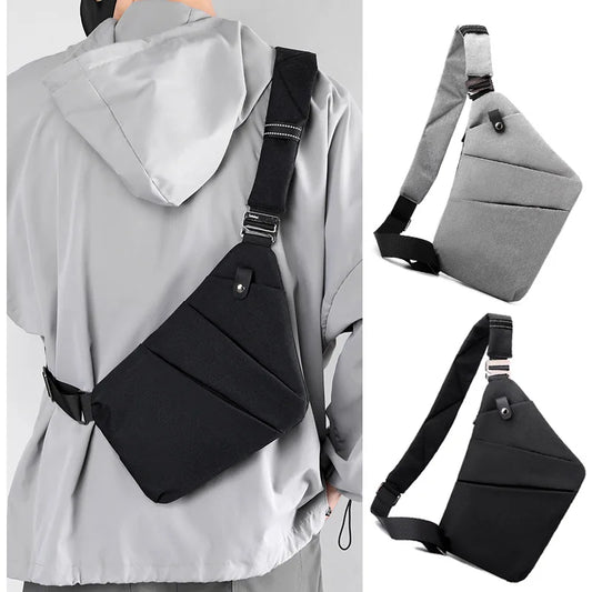 Men Right And Left Shoulder Crossbody Bag