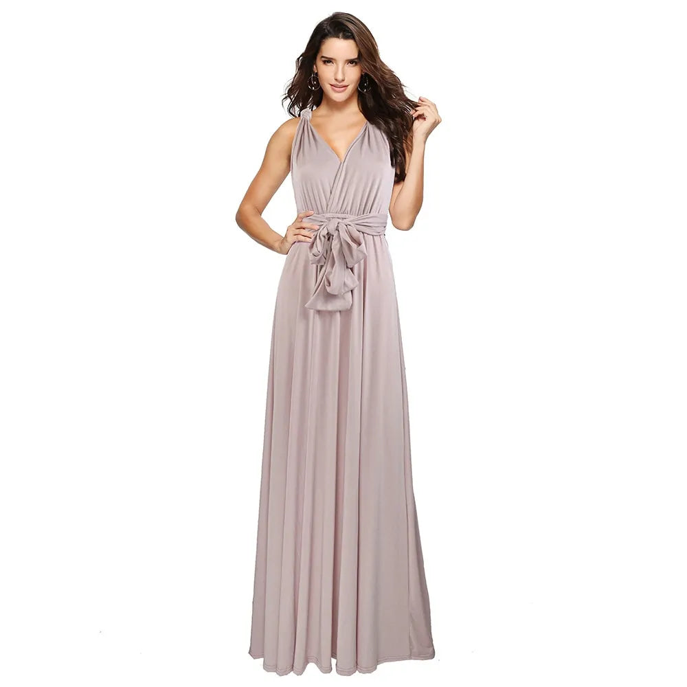 Convertible Maxi Club Dress