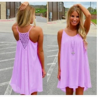 Women's Summer Spaghetti Strap Dress