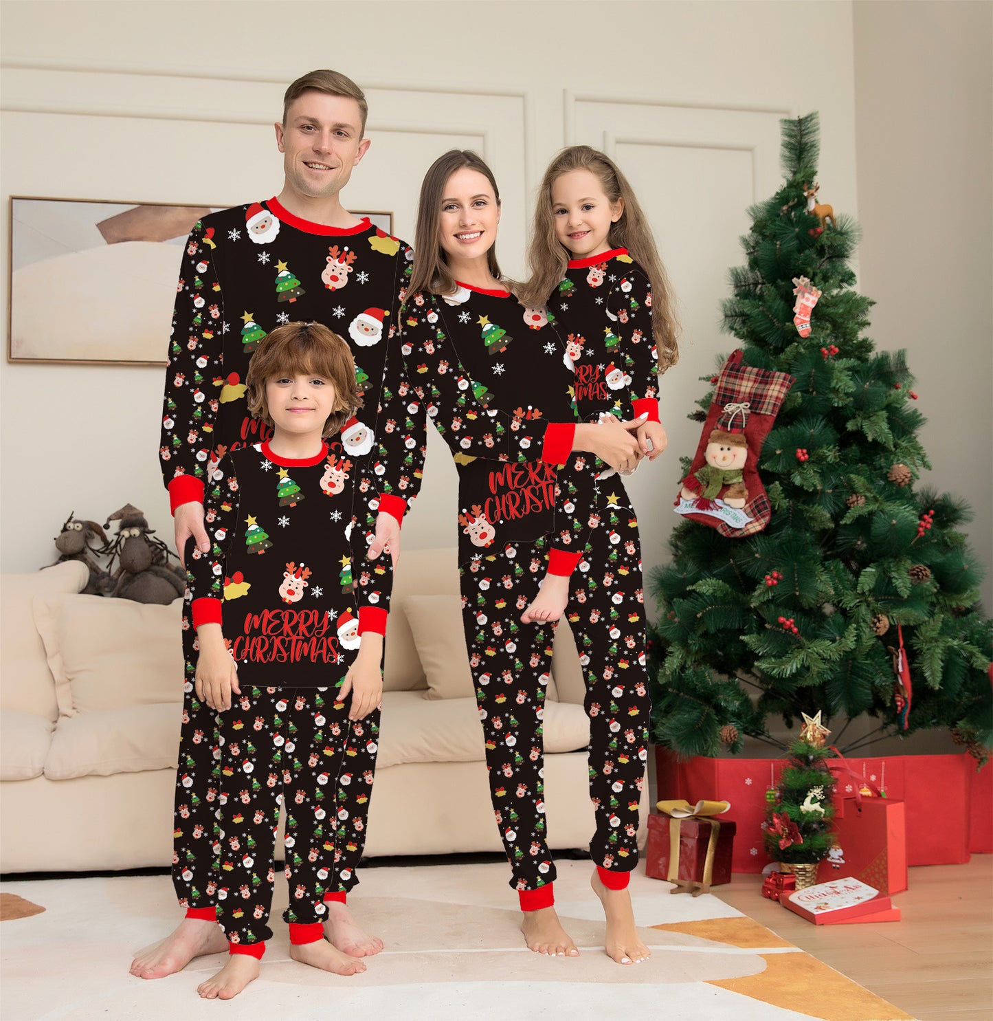 Family Christmas Matching Pajama Set – Cozy Festive Sleepwear for the Whole Family