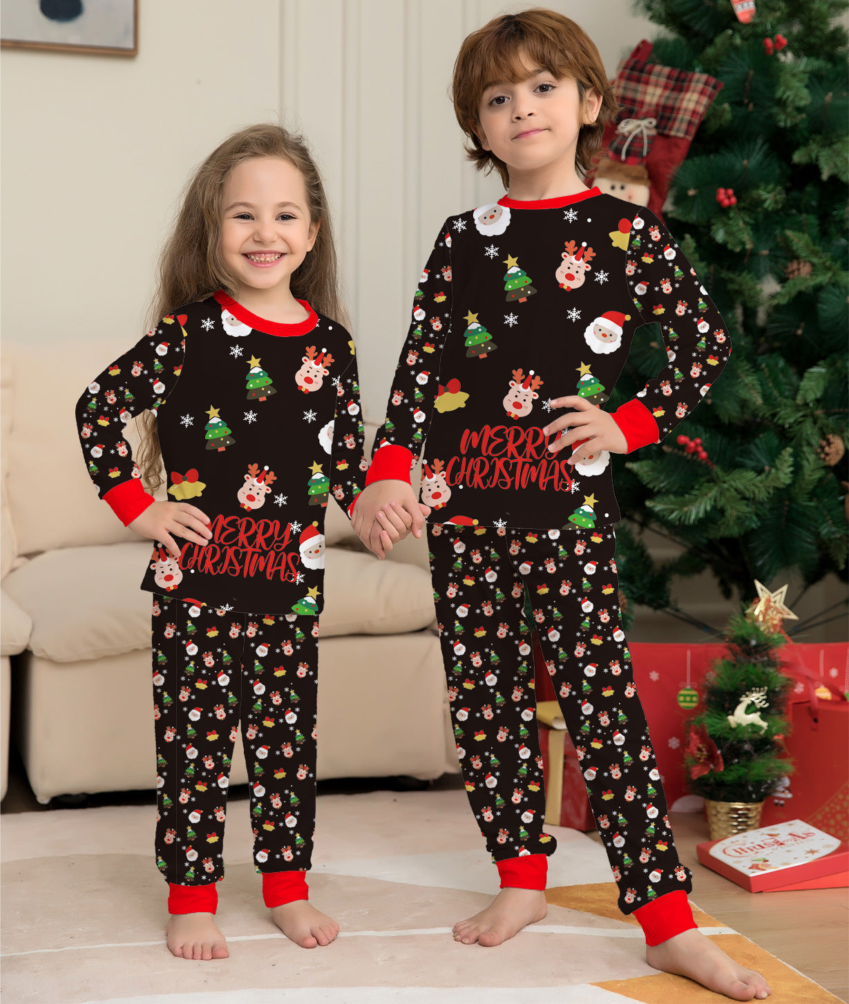 Family Christmas Matching Pajama Set – Cozy Festive Sleepwear for the Whole Family