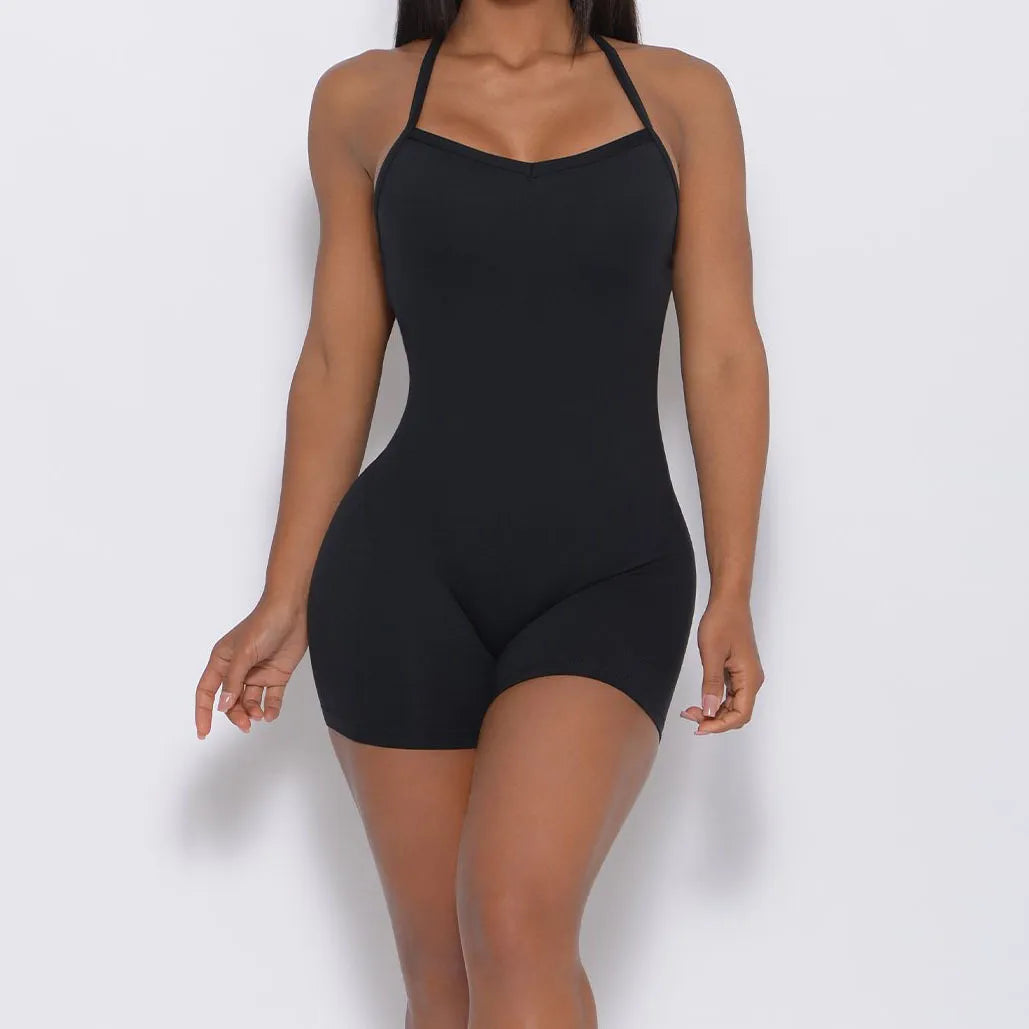 Sexy Backless Yoga Jumpsuit